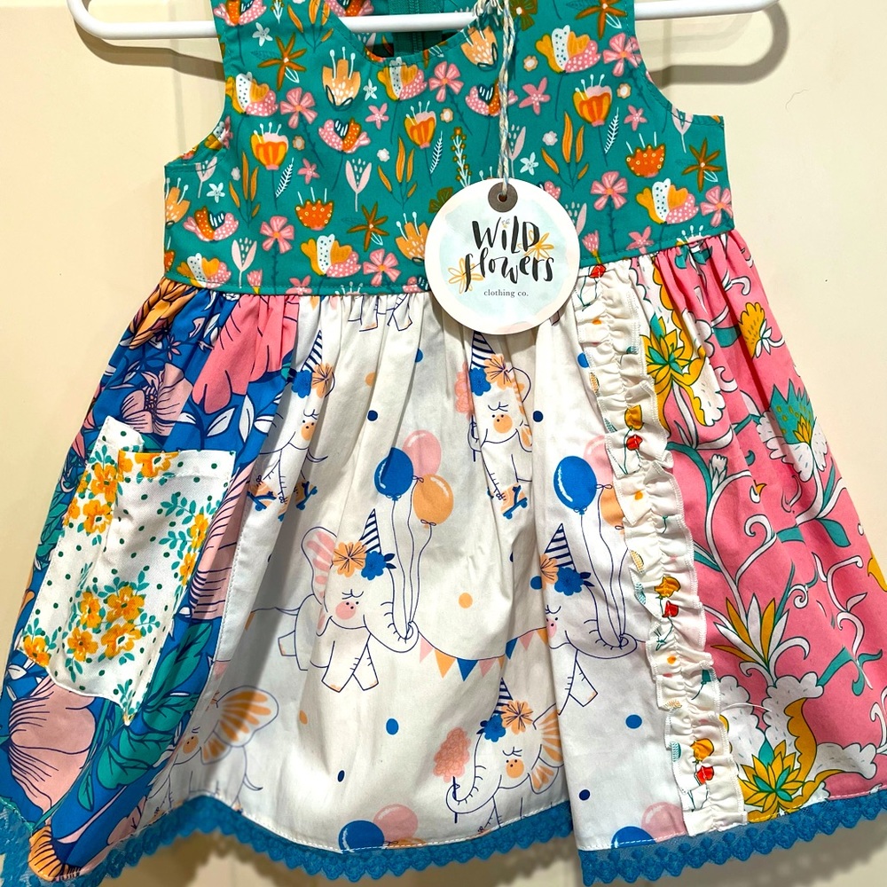 NWT wildflowers dress